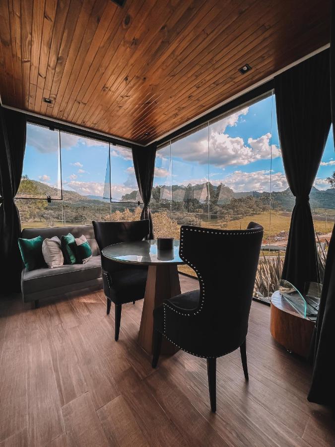 La Contemporanea Cabanas Prox A Cidade Vista Para Ponto Turistico Urubici Εξωτερικό φωτογραφία