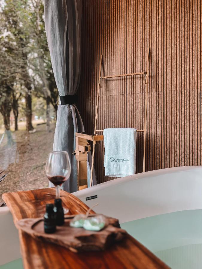 La Contemporanea Cabanas Prox A Cidade Vista Para Ponto Turistico Urubici Εξωτερικό φωτογραφία