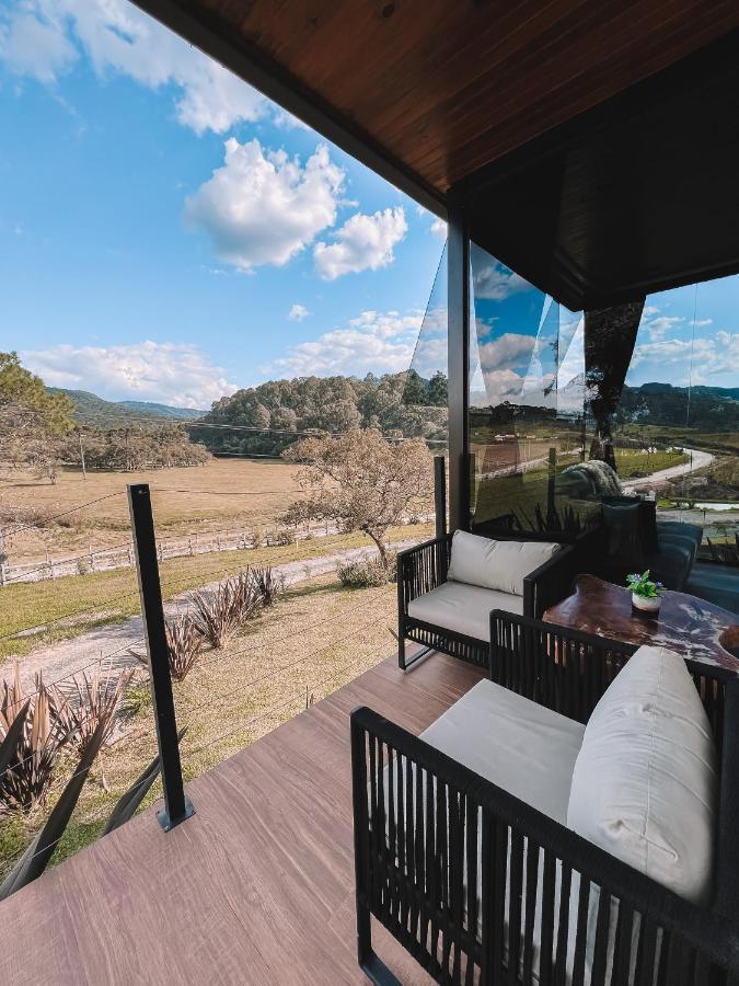 La Contemporanea Cabanas Prox A Cidade Vista Para Ponto Turistico Urubici Εξωτερικό φωτογραφία
