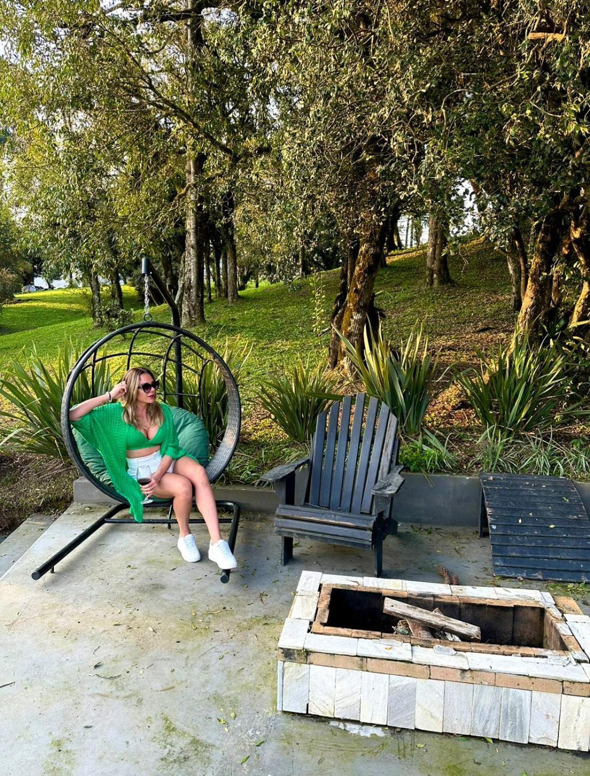 La Contemporanea Cabanas Prox A Cidade Vista Para Ponto Turistico Urubici Εξωτερικό φωτογραφία